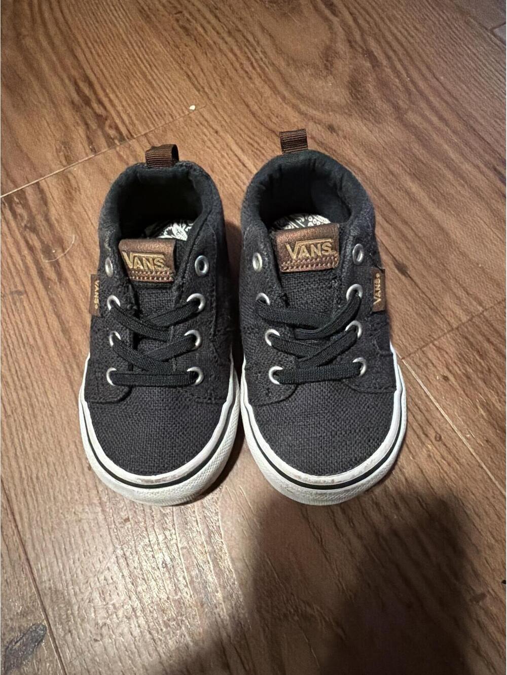 Vans Black Toddler Sneakers
